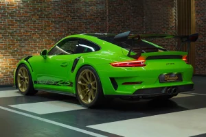 Porsche 911 GT3 RS in Green Exotic Car for Sale in Dubai UAE