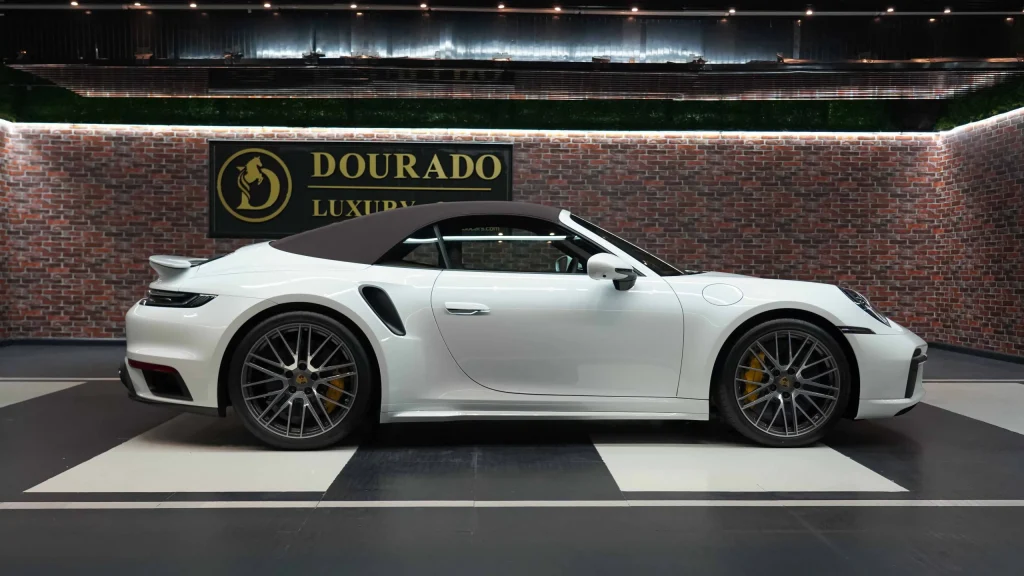 Porsche 911 Turbo S White : Driving Innovation