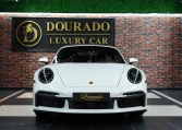 Dubai Porsche 911 Turbo S Cabriolet in white for Sale