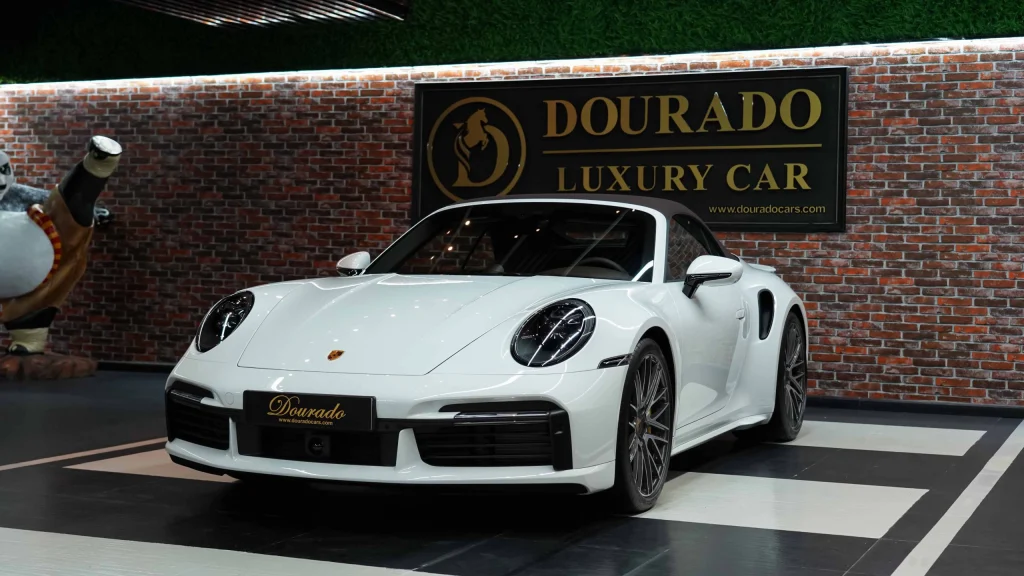 Porsche 911 Turbo S White : Design Perfection