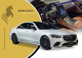 Mercedes S 500 4MATIC in White: A Showcase of Timeless Luxury and Elegance
