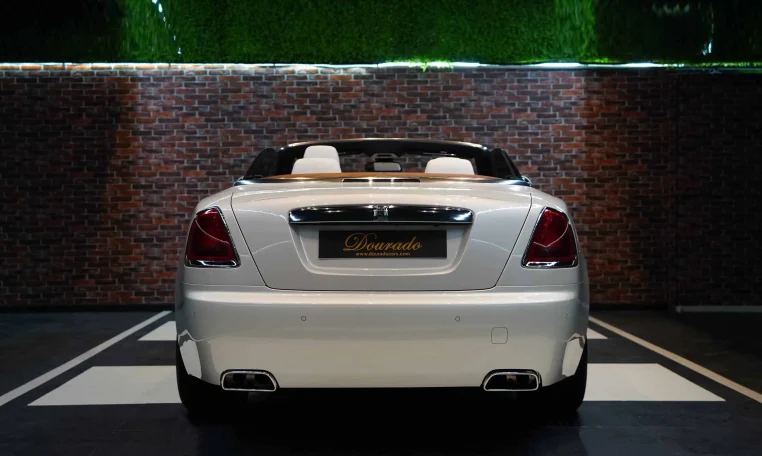 Rolls Royce Dawn White Exotic Car Dealership in Dubai