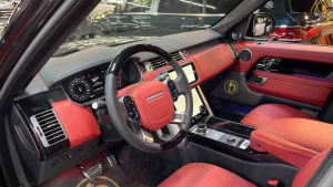 Black Range Rover Autobiography Luxury Car for sale in Dubai