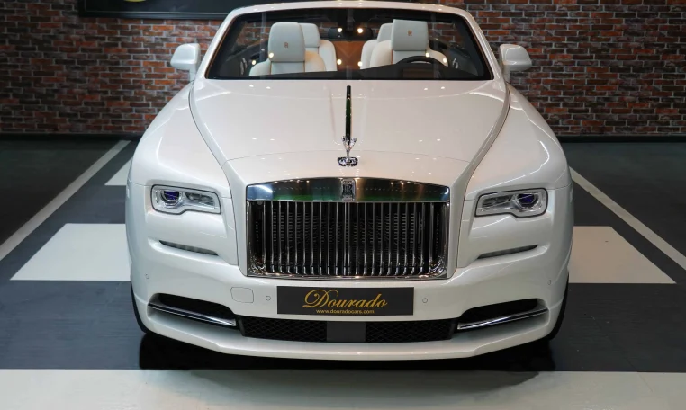 Rolls Royce Dawn White Car for Sale in Dubai