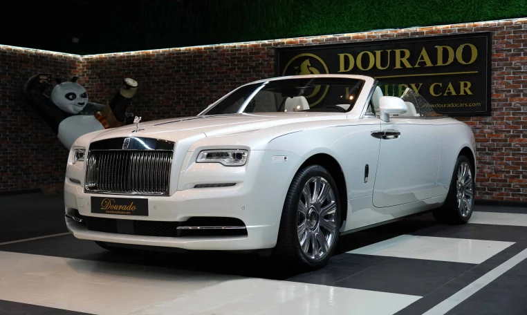 Rolls Royce Dawn White Super Car for Sale in Dubai