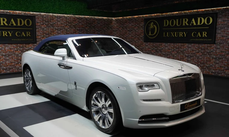 Rolls Royce Dawn White Dealership in Dubai
