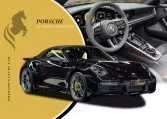 2023 Porsche 911 Turbo S Cabriolet: Luxury and Performance in Elegant Black