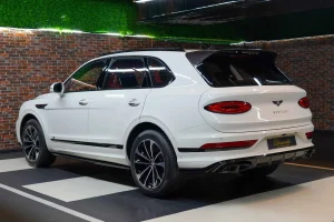 Bentley Bentayga White Luxury car for sale in UAE