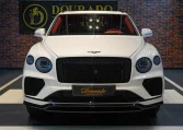 Bentley Bentayga White Exotic Car Dealership Dubai