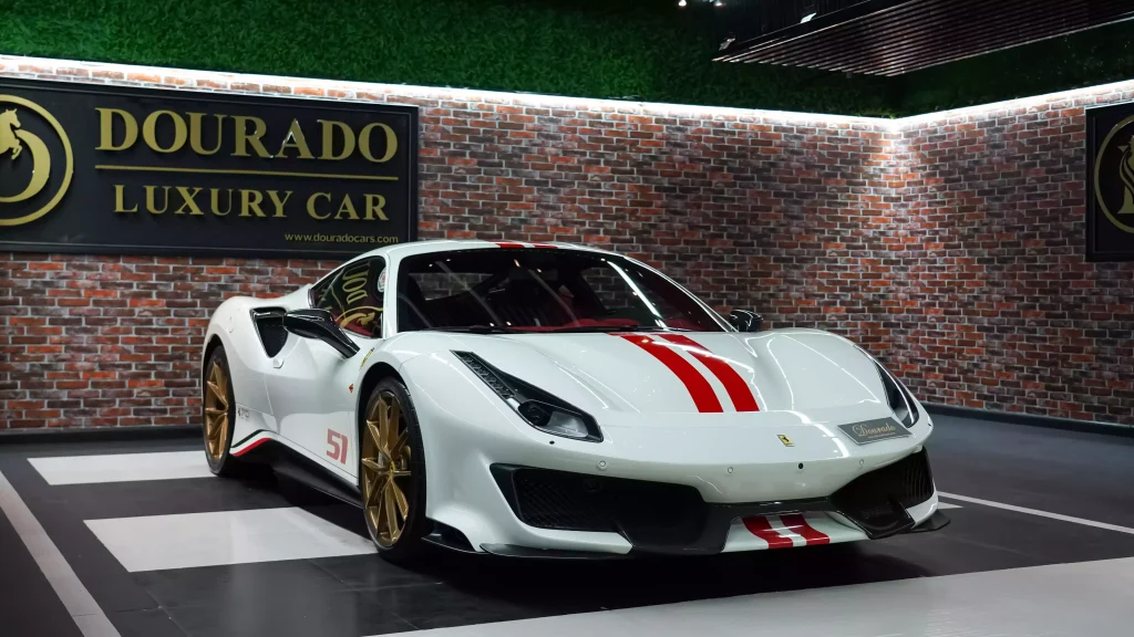 Ferrari Pista : Top Showroom in Dubai