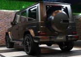 Mercedes G63 in Brown Matte Dealership in Dubai UAE