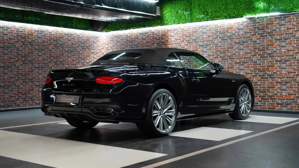 Bentley GTC W12 Black Edition Super car: Driving Luxury to New Heights