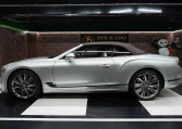Bentley GTC Speed Silver Exotic Car Dubai