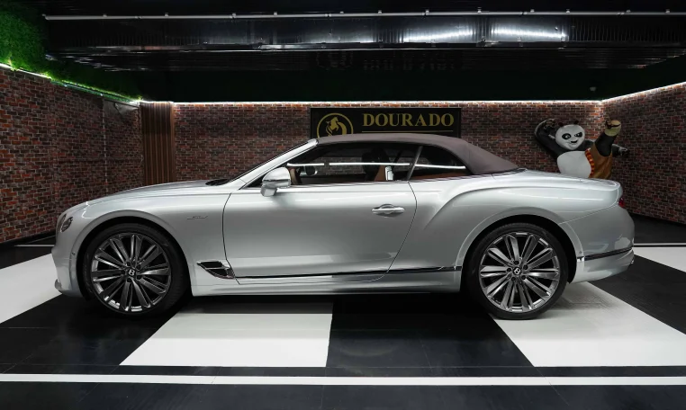 Buy Bentley GTC Speed Silver Exotic Car Dubai