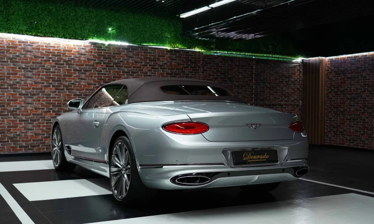 Buy Bentley GTC Speed Silver Exotic Car Dubai
