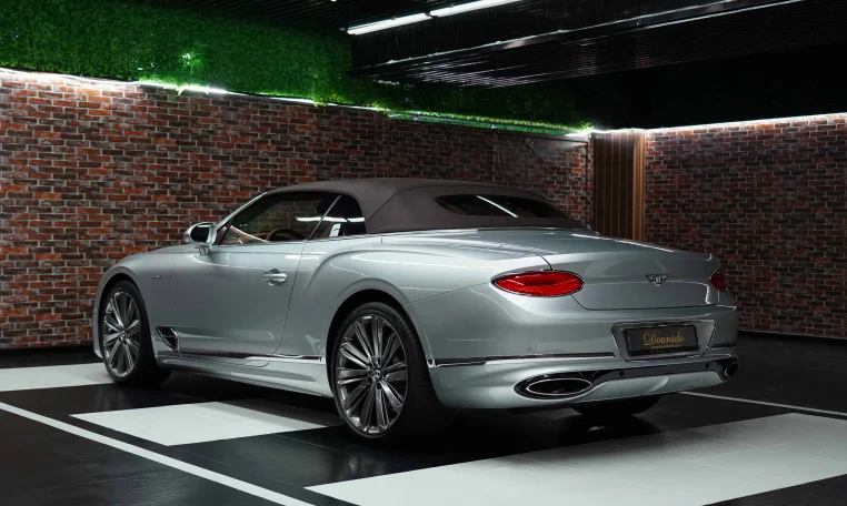 Buy Bentley GTC Speed Silver Car Dubai UAE