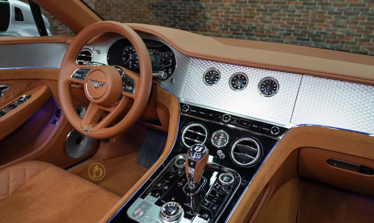 Bentley GTC Speed Silver Luxury Car for sale