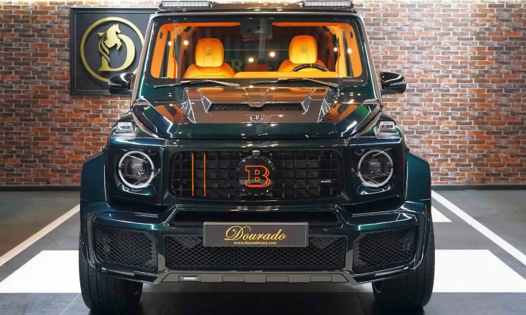 mercedes brabus 700 green