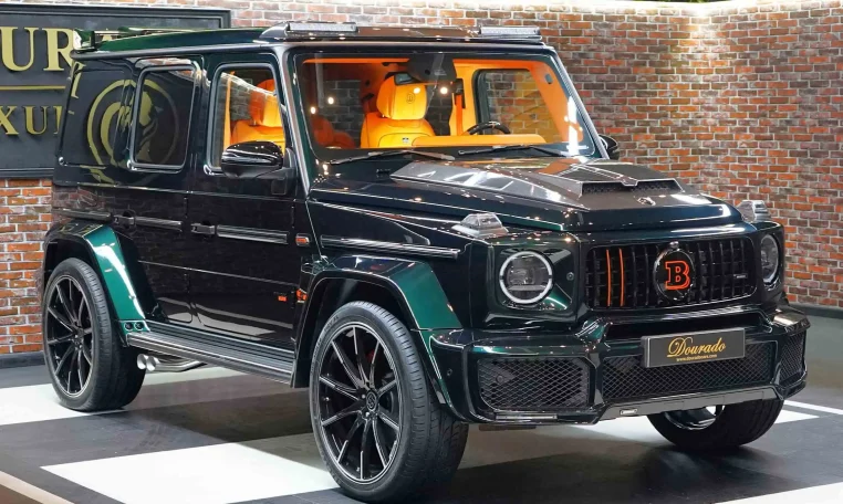 mercedes brabus 700 green