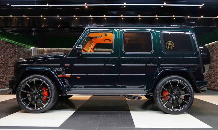 mercedes brabus 700 green