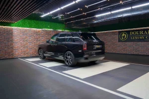 Rolls Royce Cullinan in Black Dealership in UAE