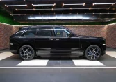 Rolls Royce Cullinan in Black Dealership in Dubai