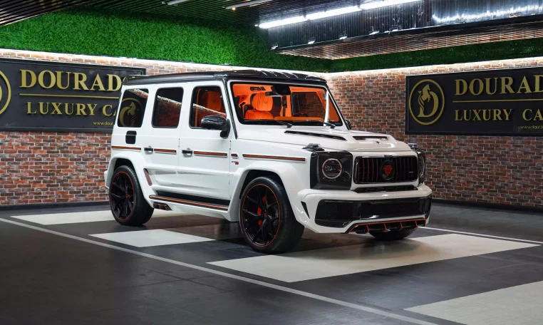 Mercedes G 760 ONYX Edition in white for sale