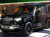 Land Rover Defender 110 P400 SE In Black Exotic Car in UAE