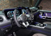 Mercedes G 63 AMG 2023 in Black Luxury Car Dealership in Dubai