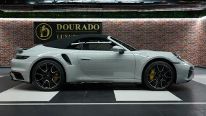 Porsche 911 Turbo S Cabriolet in Dubai Dealership