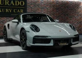 2023 Porsche 911 Turbo S Cabriolet in Chalk Grey for Sale UAE