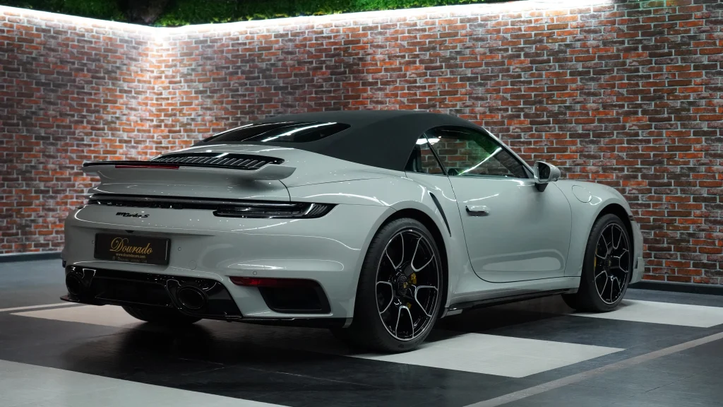 Nardo Grey Porsche : Dynamic Driving Redefined