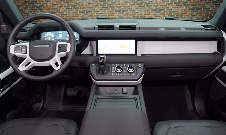 Land Rover Defender P400 XS Edition: Luxury in Stylish Santorini Black Luxury car for sale in UAE