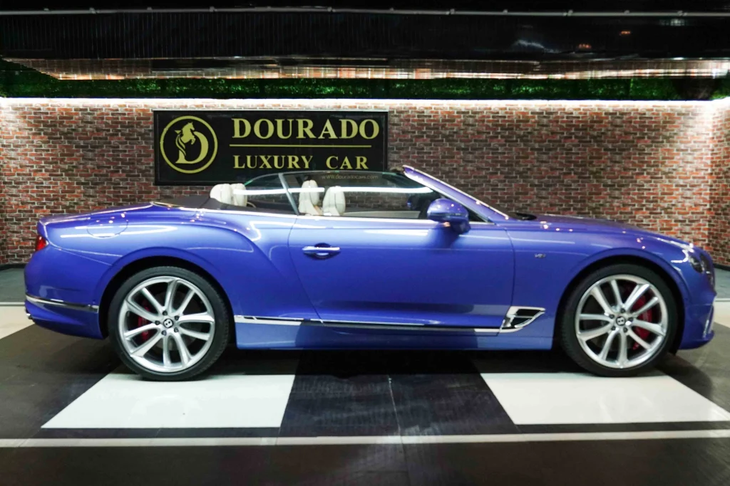Bentley Continental GT Blue : Artistry in Motion