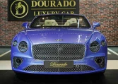 Bentley Continental GT Convertible blue Luxury Car for sale Dubai