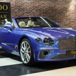 Bentley Continental GT Blue : Driving Perfection