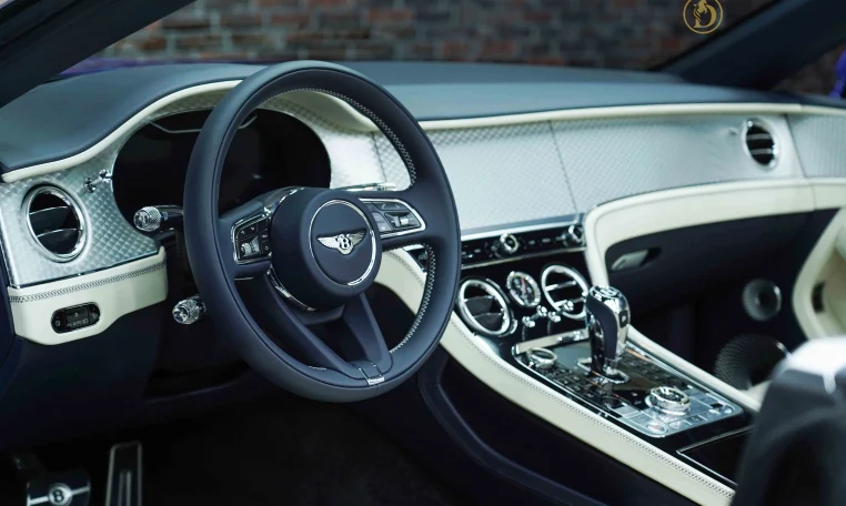 Bentley Continental GT Convertible blue Luxury Car Dealership