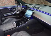 Mercedes-Benz S 580 4MATIC in Black Exotic Car Dealership in Dubai