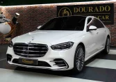 Mercedes S 580 4MATIC in White for Sale in Dubai