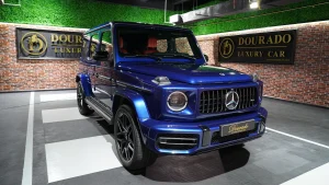 MERCEDES G-63 in Blue for Sale in Dubai