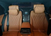 Mercedes S 500 in White Luxury Car Dealership in Dubai