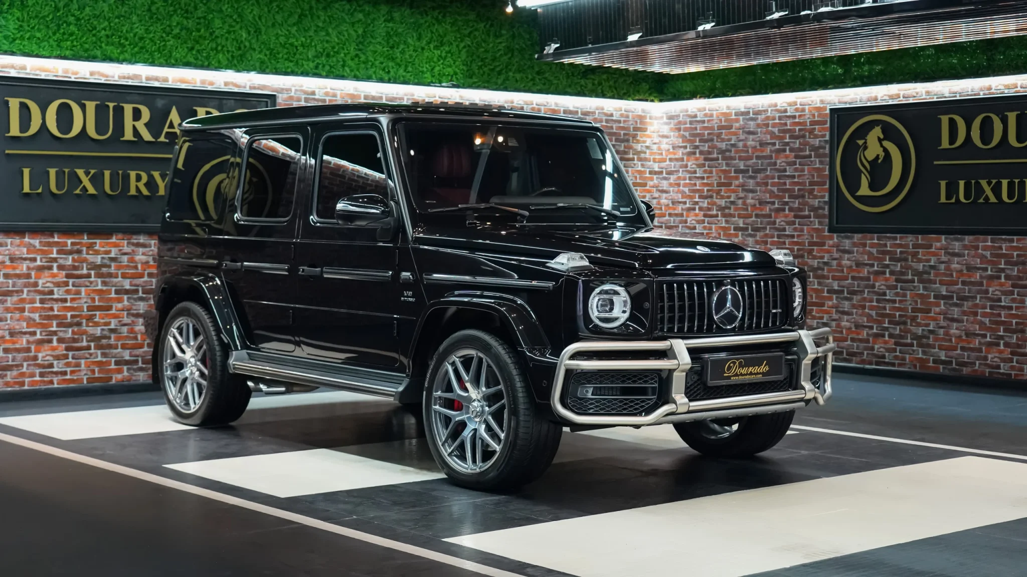 Mercedes G 63 AMG in Black Exterior Color Luxury Car for Sale in Dubai