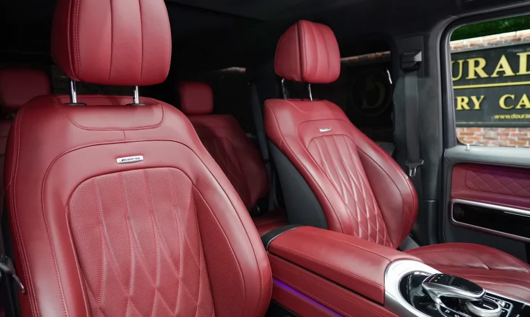 Mercedes G 63 AMG in Black Exterior Color Super Car Dealership in UAE