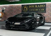 Aventador SVJ Roadster Interior in Black: Elegance and Luxury Inside