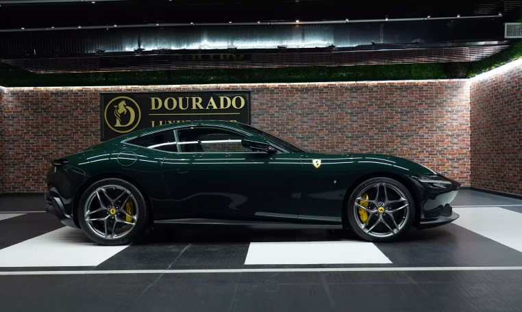 Ferrari Roma 2023 in Verde British Racing for Sale in UAE