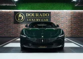 Ferrari Roma 2023 in Verde British Racing Car for Sale in Dubai UAE