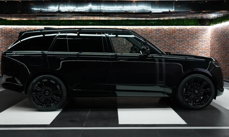Range Rover Autobiography in Black Luxury car Dubai Dealership