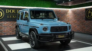 Mercedes-Benz G-Class Double Night Package in China Blue for Sale