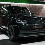 Black Range Rover: A Statement of Power and Prestige