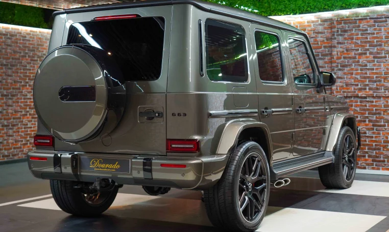 Mercedes G 63 Night Package in Travertine Dealership in Dubai